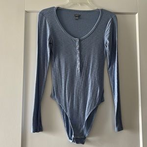 Blue Aerie Bodysuit